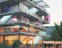 Revolutionizing Market Squares, MVRDV Unveils Market Cube in Zhubei