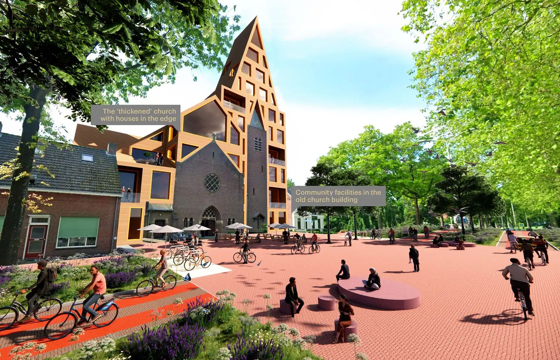 MVRDV's Mosaic Vision: A Strategic Master Plan for Roosendaal by 2040