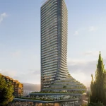 ZHA Sets Footprint in Tbilisi, Georgia with Terraced Cityzen Tower