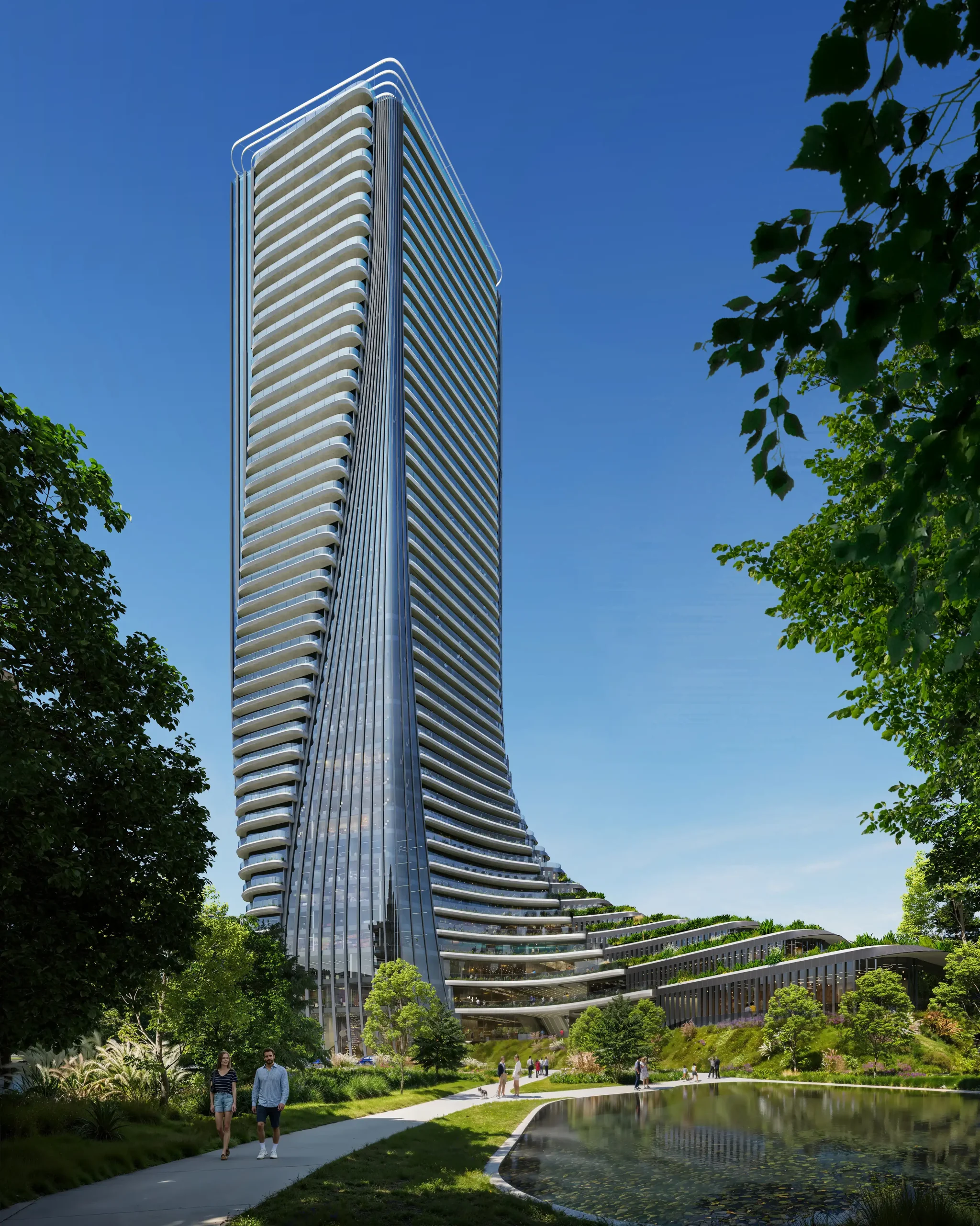ZHA Sets Footprint in Tbilisi, Georgia with Terraced Cityzen Tower 4 ZHA Sets Footprint in Tbilisi, Georgia with Terraced Cityzen Tower