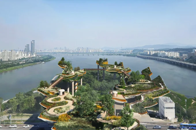 Heatherwick Studio Wins Competition to Redesign Nodeul Island in Seoul