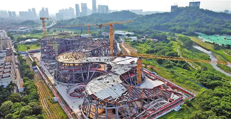 3XN, B+H and Zhubo's Shenzhen Natural History Museum Tops Out in China 3 3XN, B+H and Zhubo's Shenzhen Natural History Museum Tops Out in China