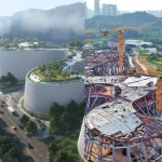 3XN, B+H and Zhubo's Shenzhen Natural History Museum Tops Out in China