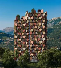 THE LEAVES by Davide Macullo Architects: A Geometric Tower that Responds to Daylight