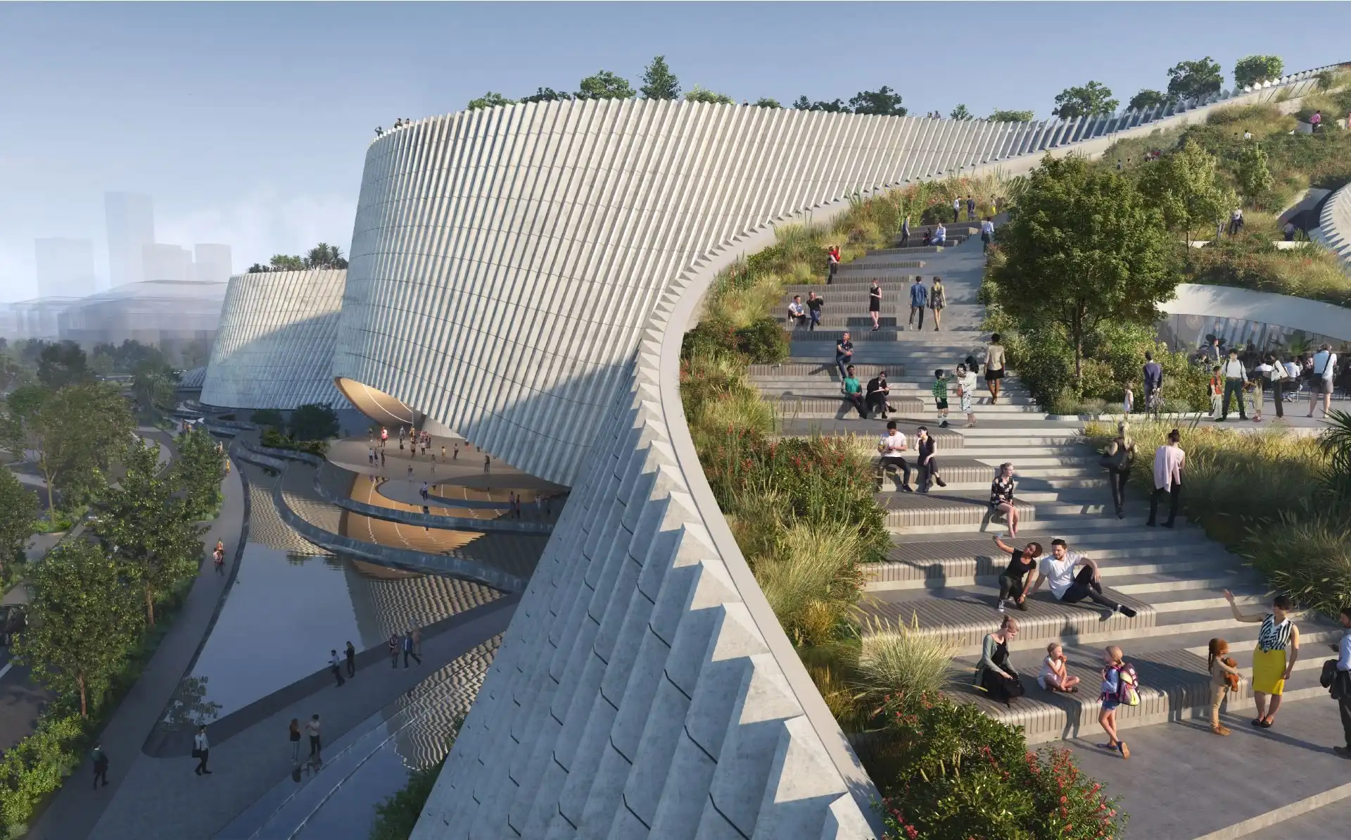 3XN, B+H and Zhubo's Shenzhen Natural History Museum Tops Out in China 7 3XN, B+H and Zhubo's Shenzhen Natural History Museum Tops Out in China