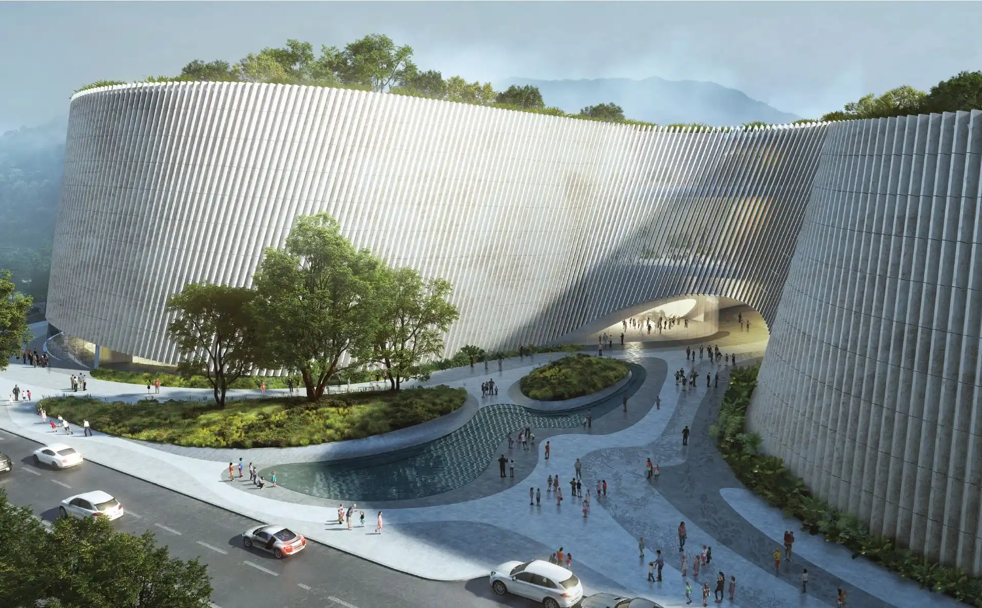 3XN, B+H and Zhubo's Shenzhen Natural History Museum Tops Out in China 4 3XN, B+H and Zhubo Design the new Shenzhen Natural History Museum