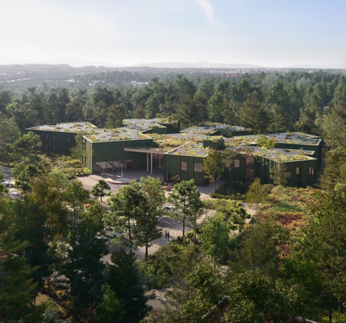 CHYBIK+KRISTOF Reveals New Images of Forestry in the Forest
