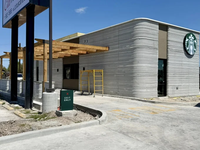 Starbucks to Open First 3D-Printed Drive-Thru in Texas
