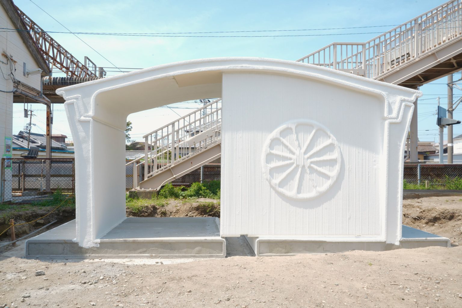​Japan Constructs World's First 3D-Printed Railway Station in Just Six Hours​