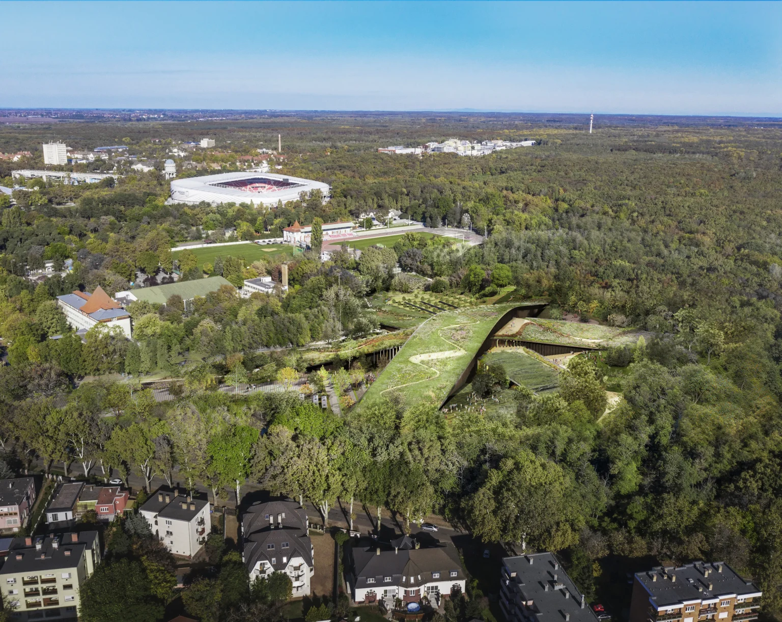 BIG Wins International Competition To Design The New Hungarian Natural History Museum