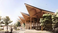 Beta Realities Designs Innsbruck Airport Terminal with Timber and Modularity at its Core