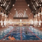 MVRDV and Zecc Architecten Transform Heerlen Church into Public Swimming Pool