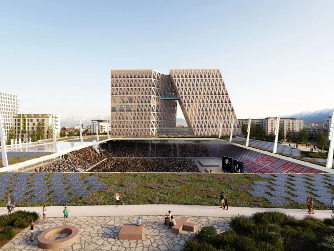 OMA Wins Competition to Redesign Tirana’s Selman Stërmasi Stadium