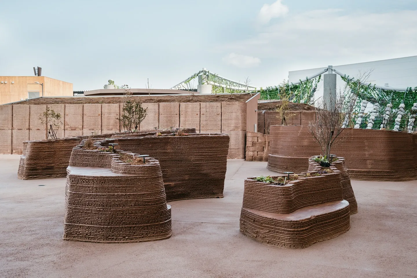 Aki Hamada Architects’ 3D-Printed Biodegradable Rest Area at Expo 2025 3 Aki Hamada Architects’ 3D-Printed Biodegradable Rest Area at Expo 2025