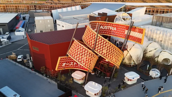 Austria Pavilion by BWM Designers & Architects at Expo Osaka 2025
