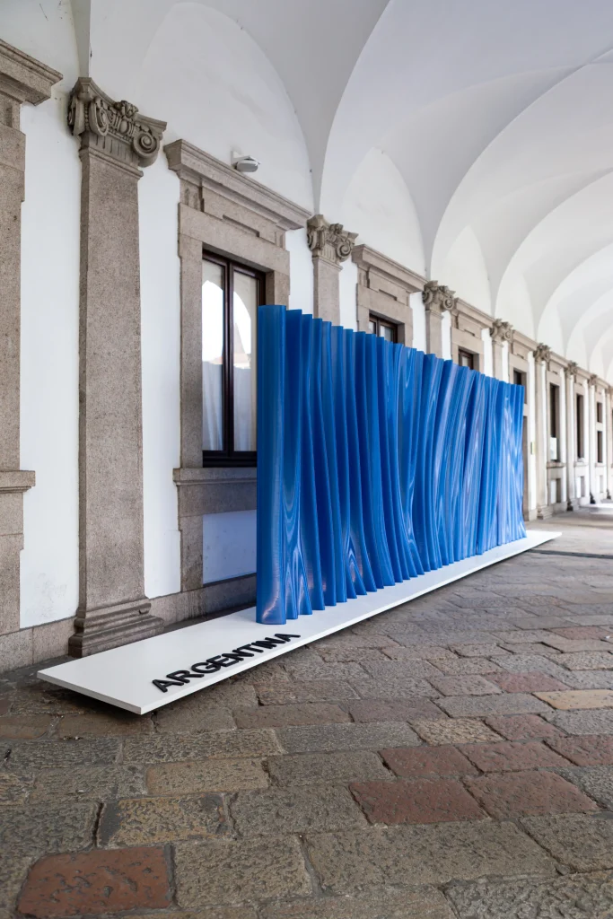 Waves of Innovation: Argentina’s 3D-Printed Pavilion at Milan Design Week 2025 3 Waves of Innovation: Argentina’s 3D-Printed Pavilion at Milan Design Week 2025