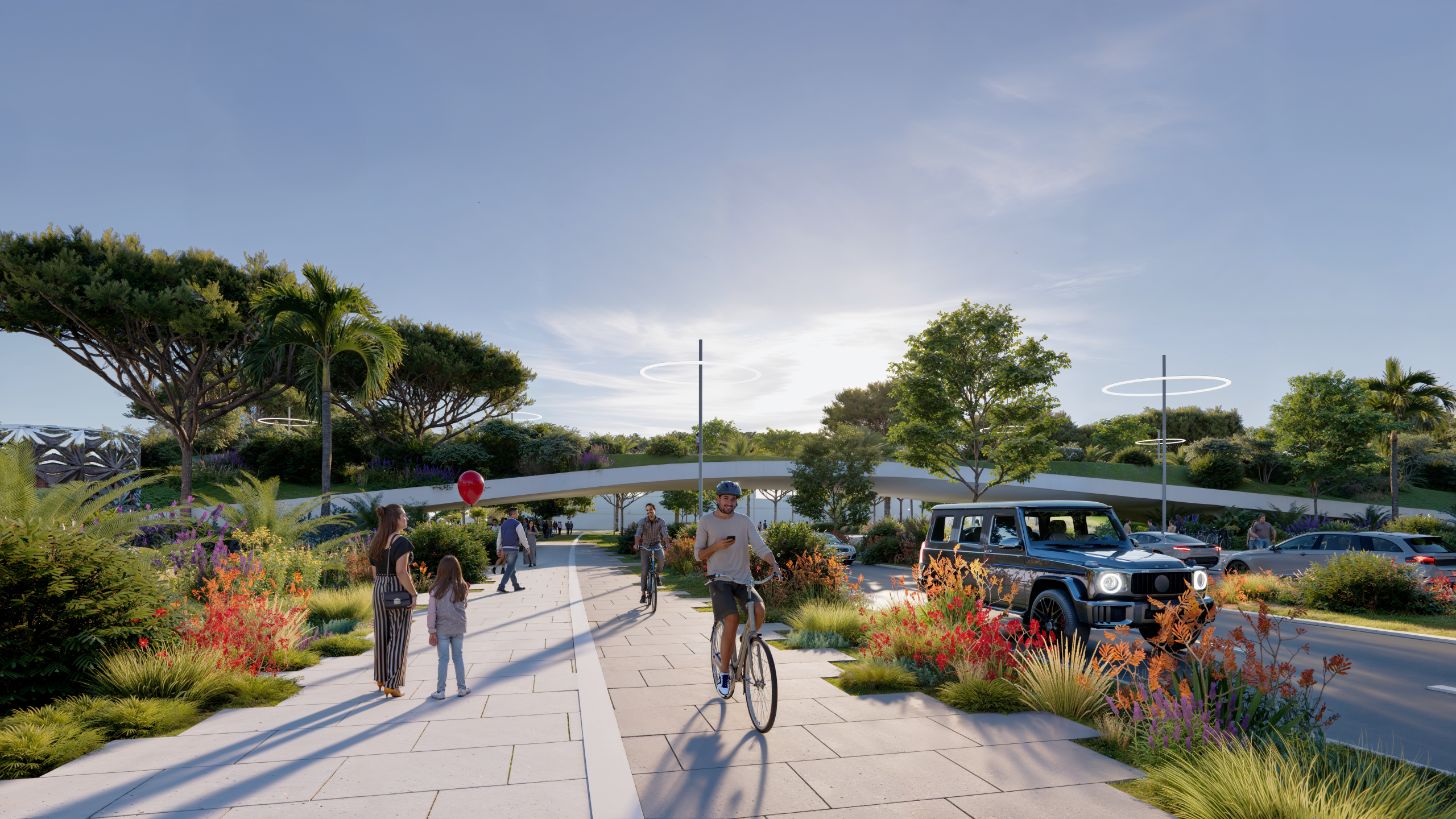 BIG Reimagines Dubai’s Jebel Ali Racecourse as a Walkable Eco-District 5 BIG Reimagines Dubai’s Jebel Ali Racecourse as a Walkable Eco-District