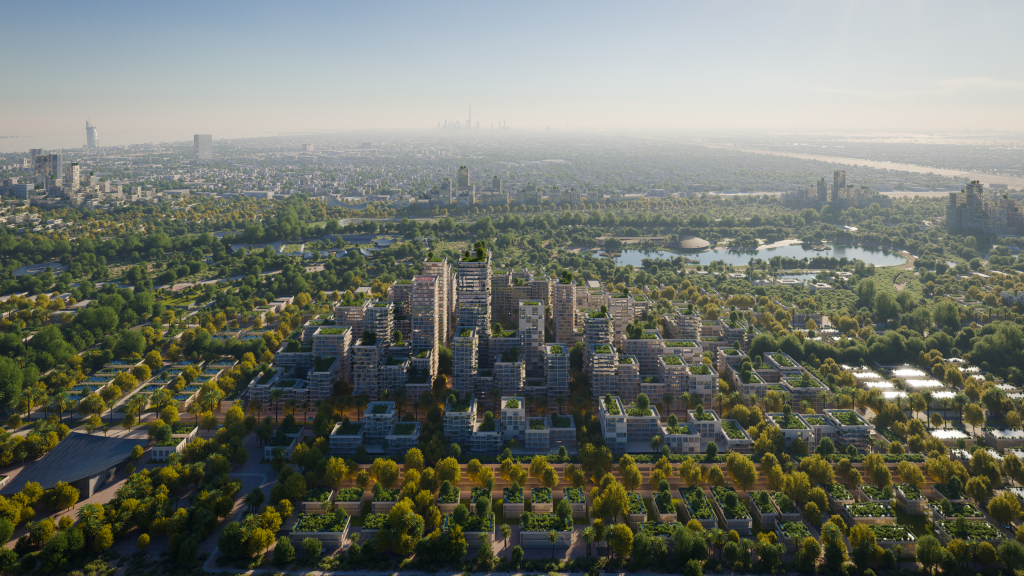 BIG Reimagines Dubai’s Jebel Ali Racecourse as a Walkable Eco-District 3 BIG Reimagines Dubai’s Jebel Ali Racecourse as a Walkable Eco-District