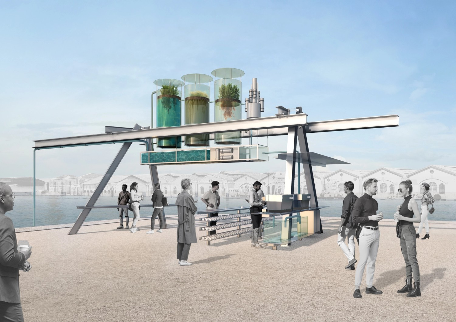 Canal Café by Diller Scofidio + Renfro Serves Venice in Every Sip at the Biennale 5 Canal Café by Diller Scofidio + Renfro Serves Venice in Every Sip at the Biennale