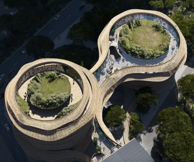 Coldefy Brings a Bamboo-Cooled Urban Oasis to Venice Architecture Biennale 2025