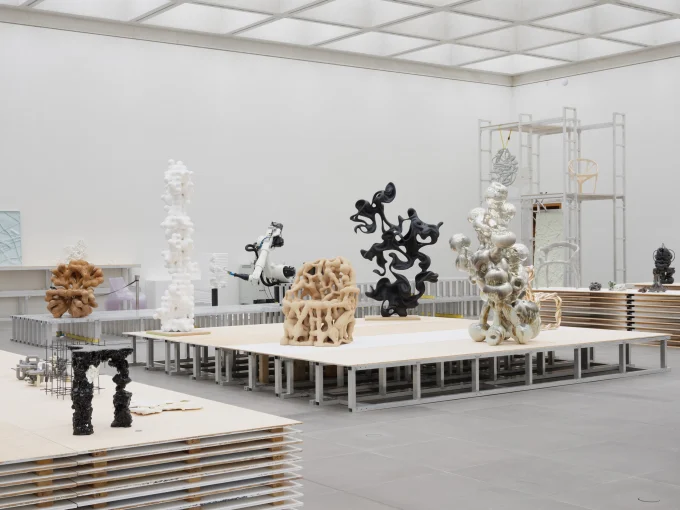 Working Out by Daniel Widrig transforms Neues Museum Nürnberg into a Creative Lab