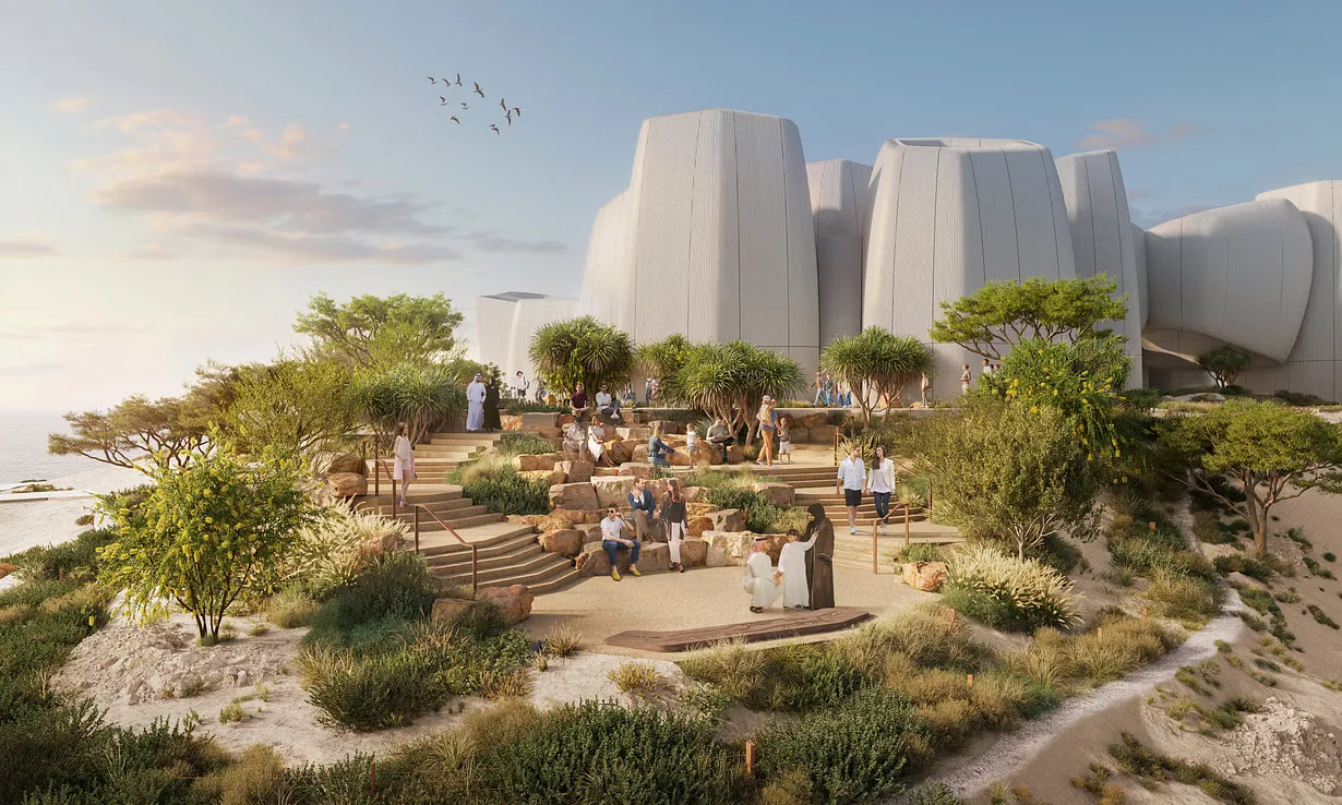 Foster + Partners’ Marine Life Institute Takes Shape at Saudi Arabia’s AMAALA 2 Foster + Partners’ Marine Life Institute Takes Shape at Saudi Arabia’s AMAALA