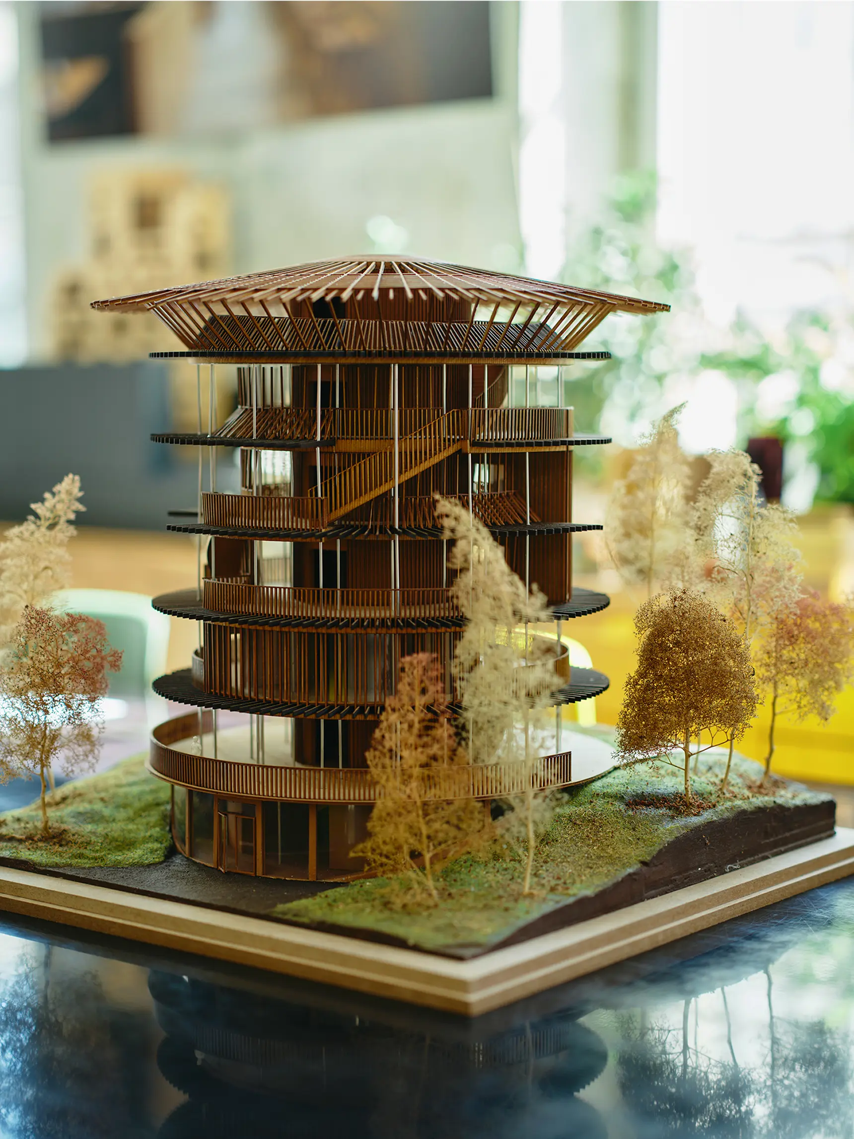Lina Ghotmeh Architecture’s Play Earth Park Naturing Forest Observatory 3 Lina Ghotmeh Architecture’s Play Earth Park Naturing Forest
