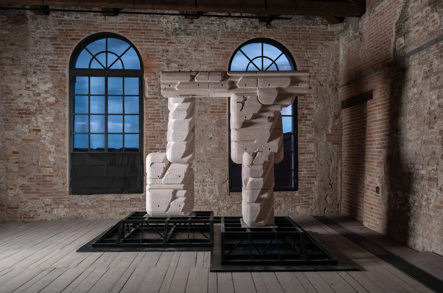 OZRUH’s Anti-Ruin Installation at Venice Biennale Embraces Entropy with Material Reuse