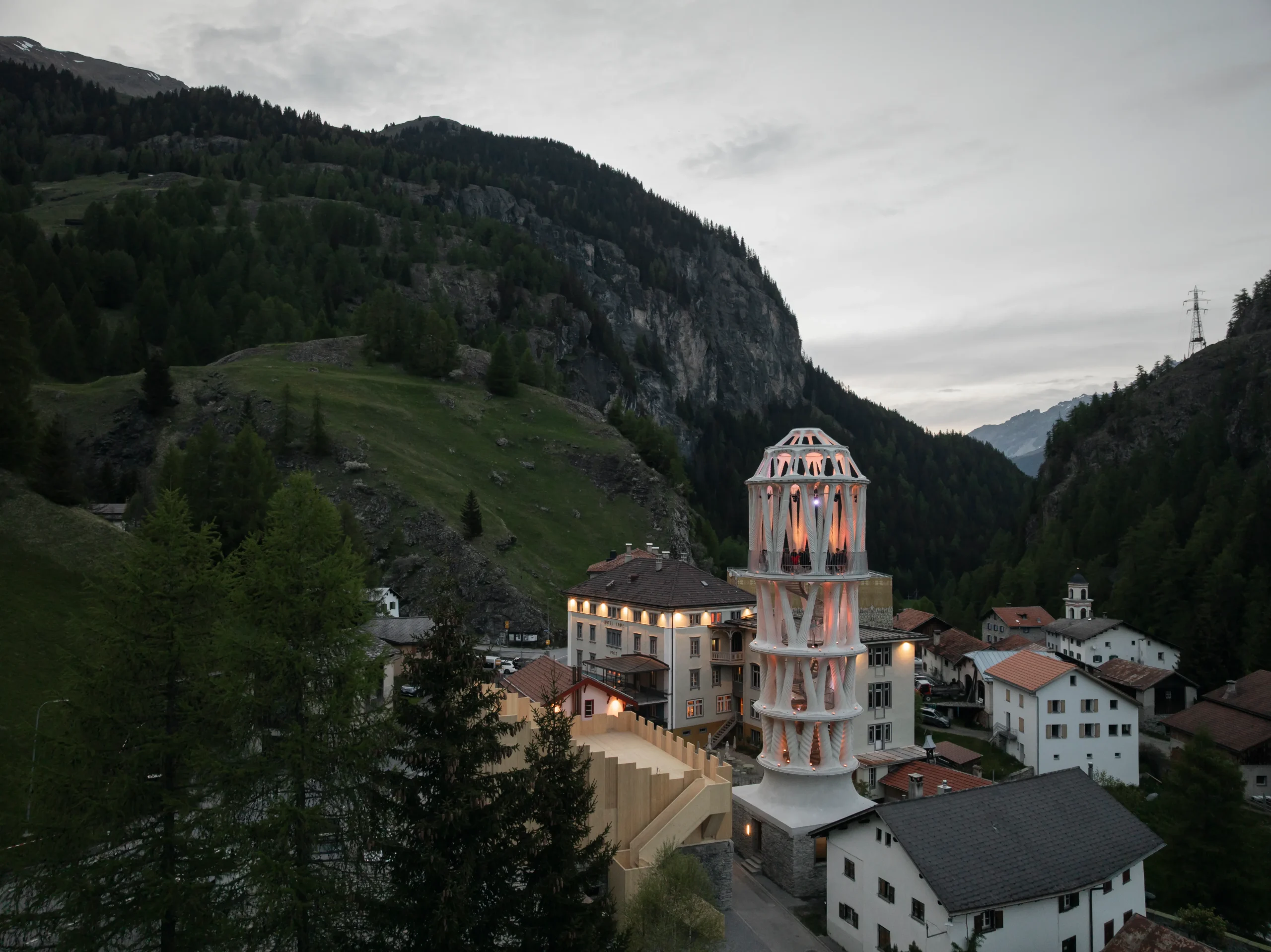 World’s Tallest 3D-Printed Tower Tor Alva Opens in Switzerland 5 World’s Tallest 3D-Printed Tower Tor Alva Opens in Switzerland
