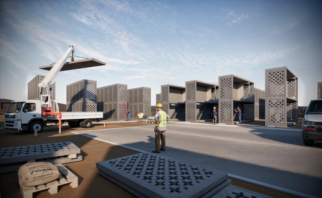 Holcim and ELEMENTAL Present Carbon-Storing Concrete for Buildings at Venice Biennale 3 Holcim and ELEMENTAL Present Carbon-Storing Concrete for Buildings at Venice Biennale
