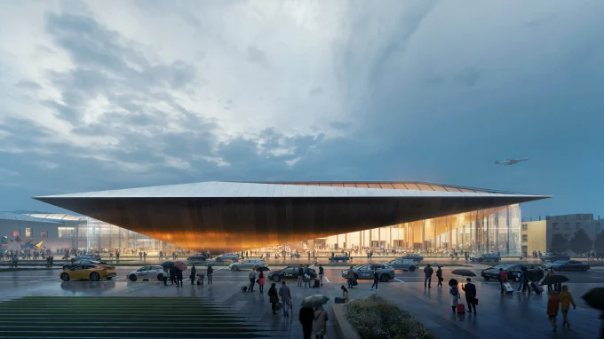 ZHA Wins Competition to Design New Arrivals Terminal at Vilnius Airport in Lithuania