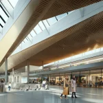 ZHA Wins Competition for New Arrivals Terminal at Vilnius Airport in Lithuania