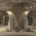 Angel Store by STIPFOLD: A Sculptural Bridal Showroom in Batumi