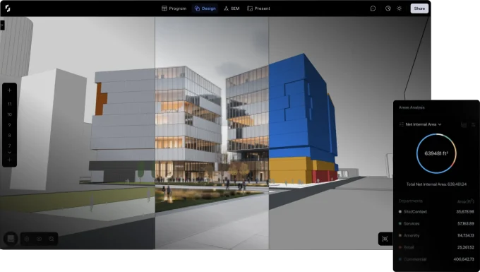 Snaptrude 3.0: The Continuous Conceptual Design Runway From Program to Proposals