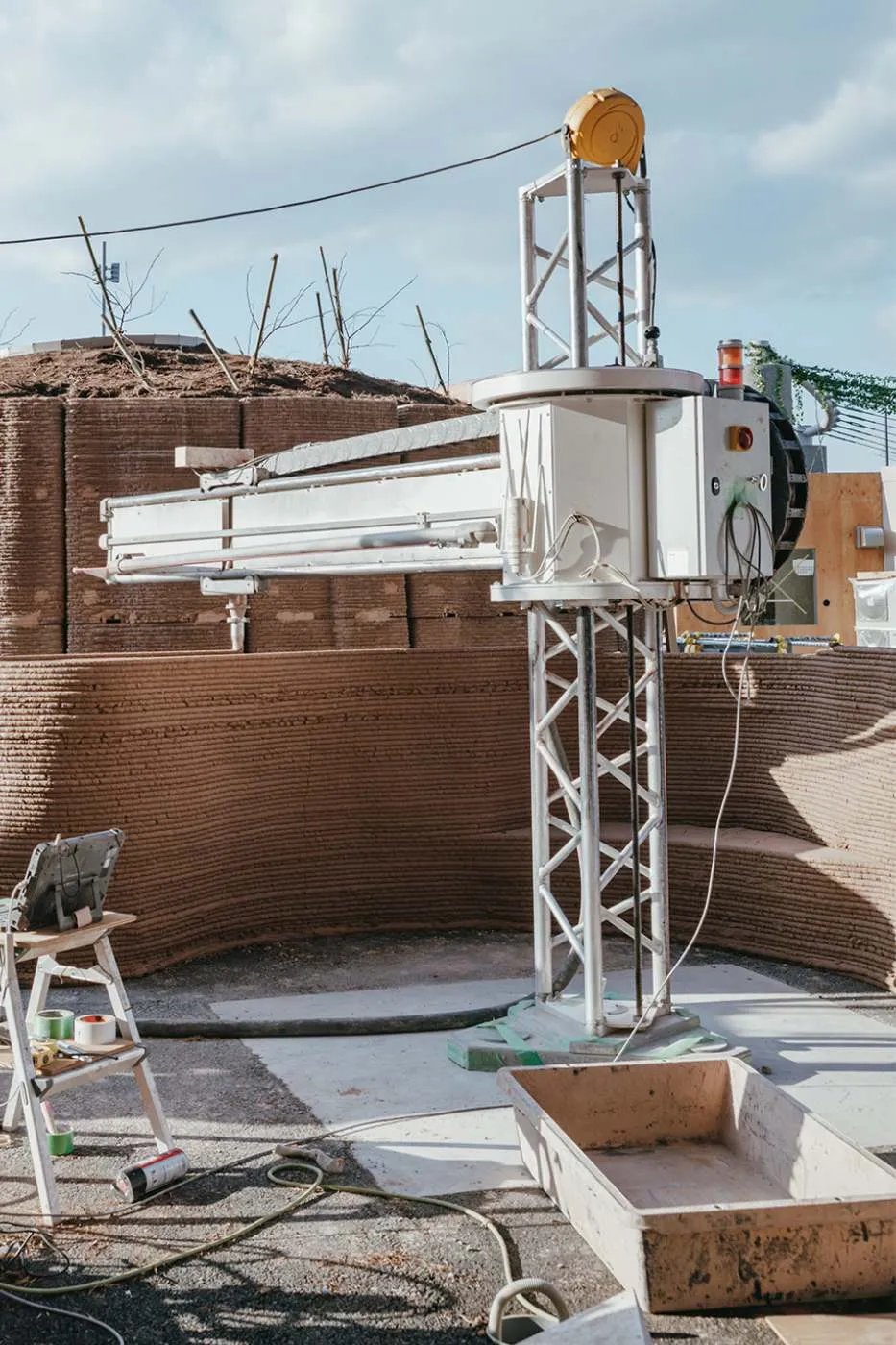 3D Printed Earthen Rest Facility at Expo Osaka 2025 4 3D Printed Earthen Rest Facility at Expo Osaka 2025