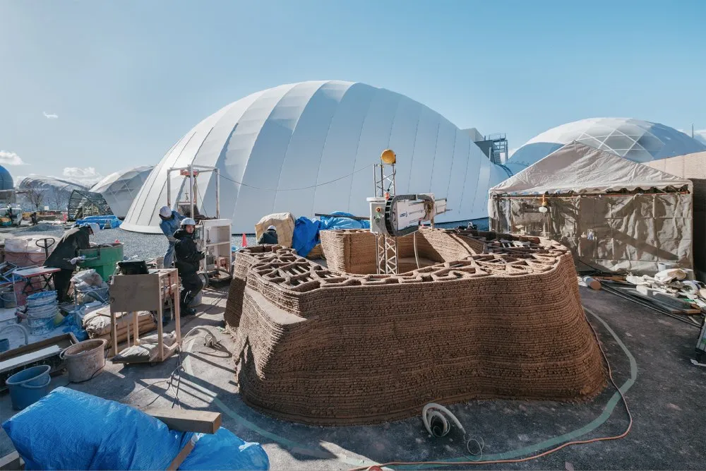 3D Printed Earthen Rest Facility at Expo Osaka 2025 6 3D Printed Earthen Rest Facility at Expo Osaka 2025