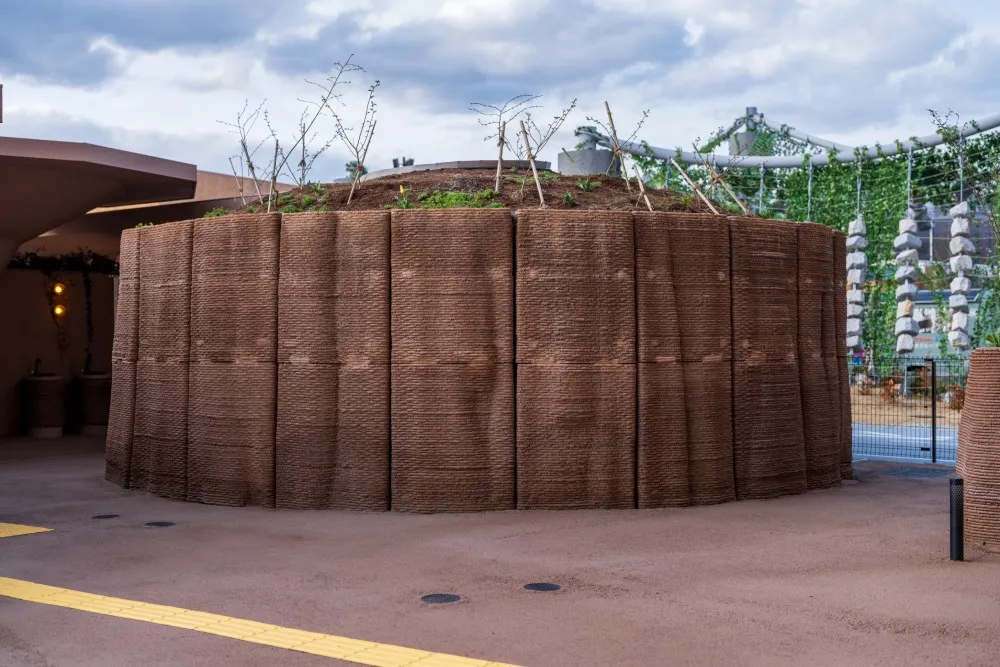 3D Printed Earthen Rest Facility at Expo Osaka 2025 5 3D Printed Earthen Rest Facility at Expo Osaka 2025