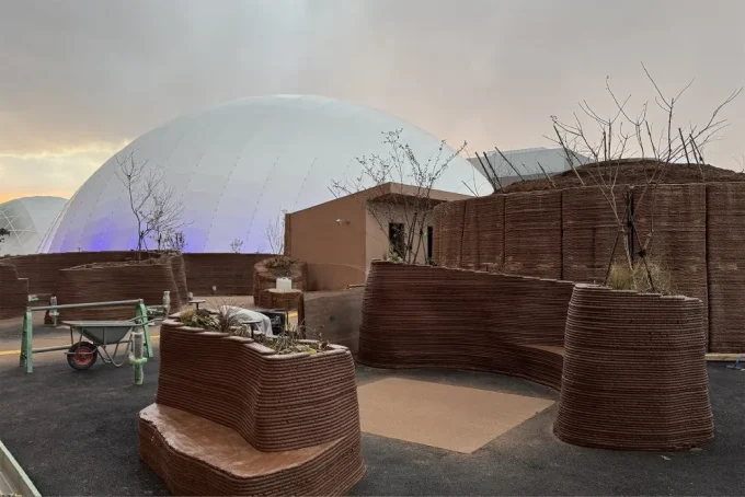 3D Printed Earthen Rest Facility at Expo Osaka 2025