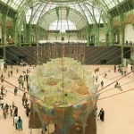 Ernesto Neto’s Textile Installation, A Living Sculpture at the Grand Palais