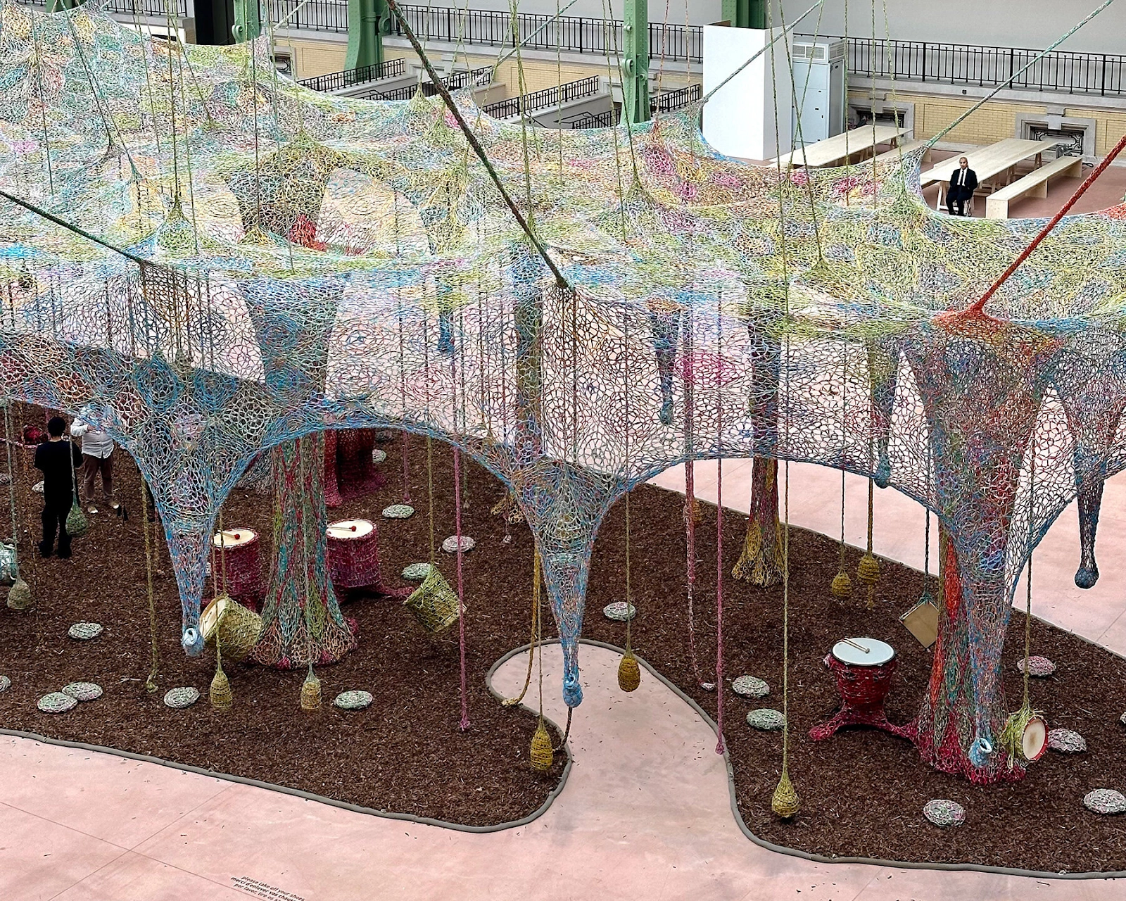 Ernesto Neto’s Textile Installation, A Living Sculpture at the Grand Palais 4 Grand Palais