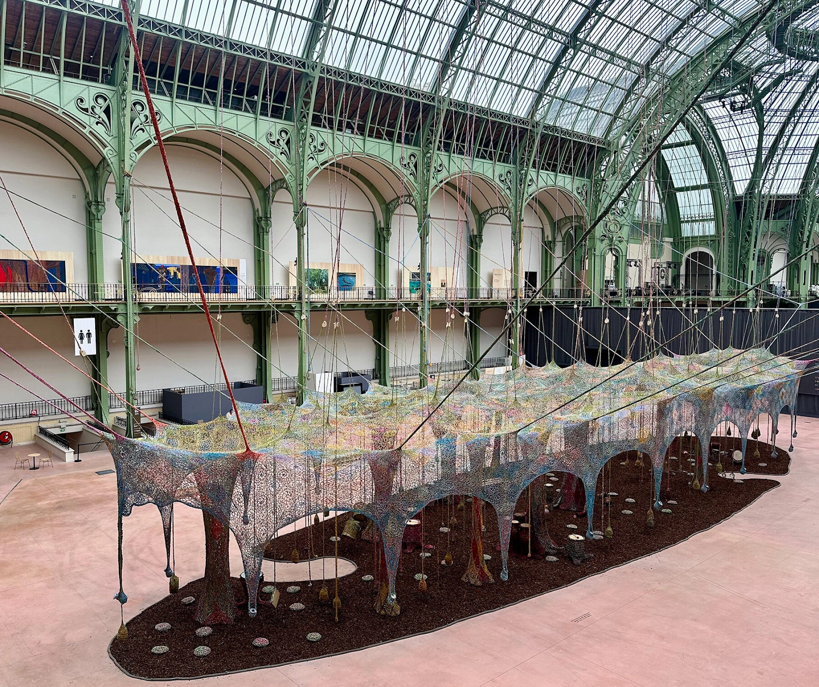 Ernesto Neto’s Textile Installation, A Living Sculpture at the Grand Palais 5 Grand Palais