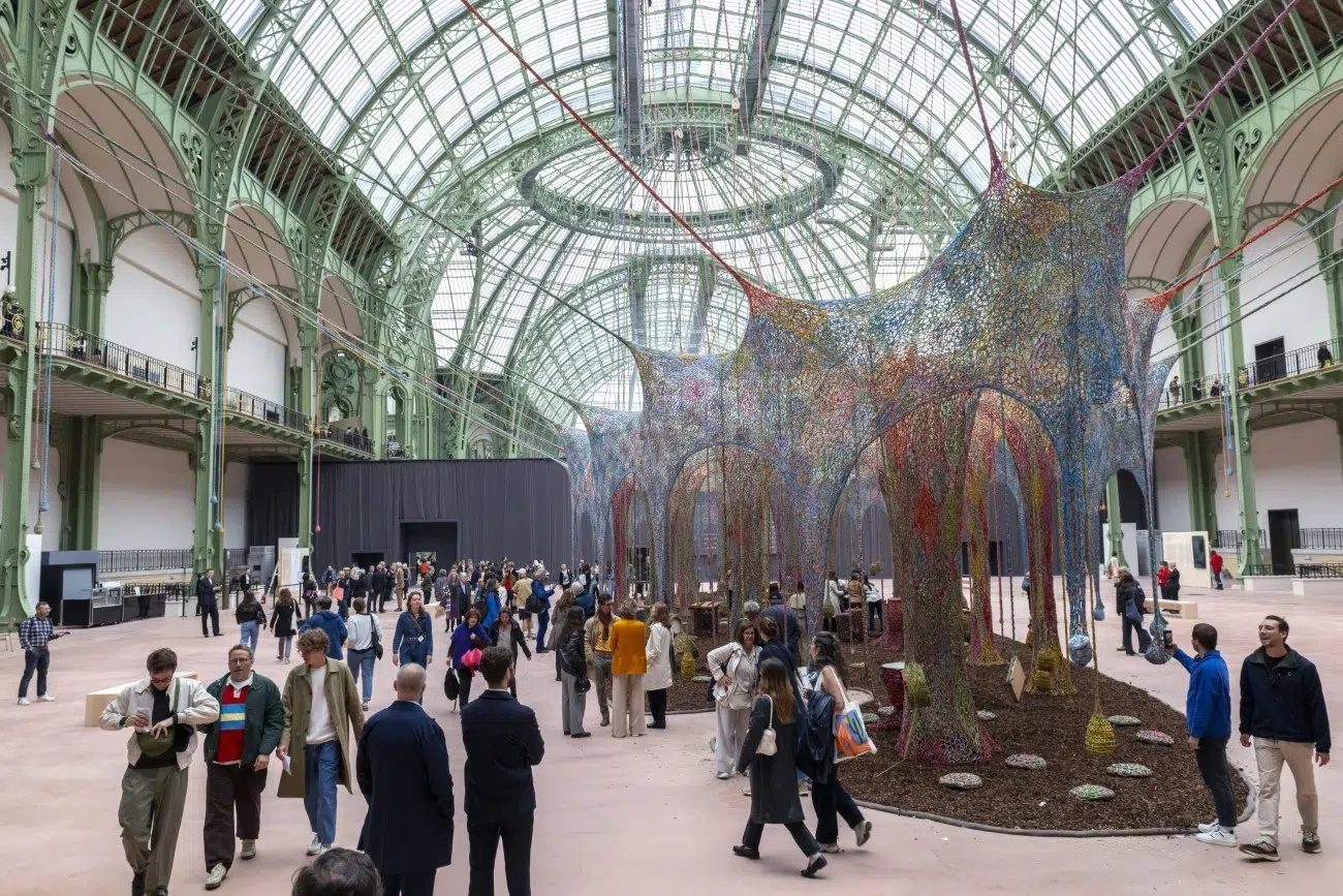 Ernesto Neto’s Textile Installation, A Living Sculpture at the Grand Palais 6 Grand Palais