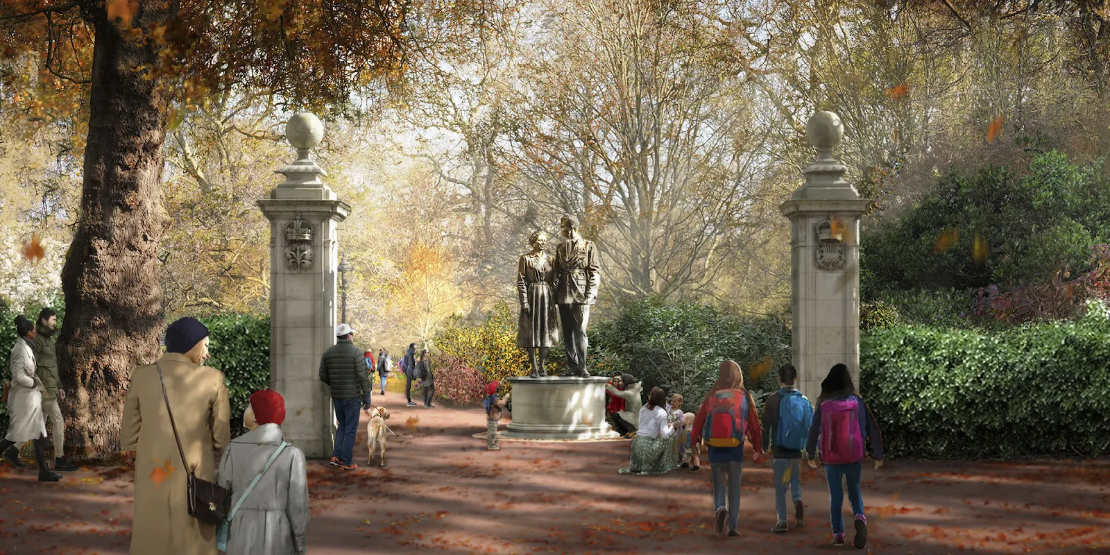 Foster + Partners to Design Queen Elizabeth II National Memorial in St James’s Park, London 2 Foster + Partners to Design Queen Elizabeth II National Memorial in St James’s Park, London