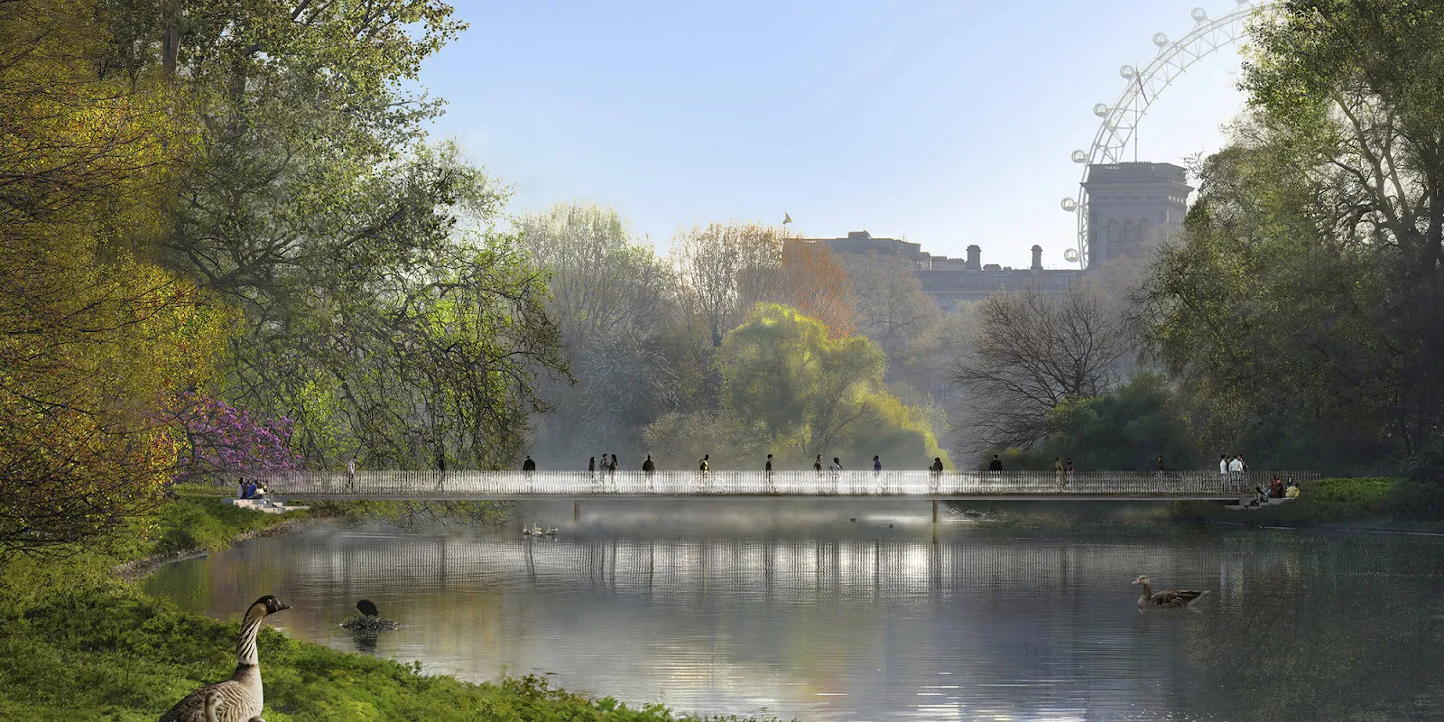 Foster + Partners to Design Queen Elizabeth II National Memorial in St James’s Park, London 4 Foster + Partners to Design Queen Elizabeth II National Memorial in St James’s Park, London