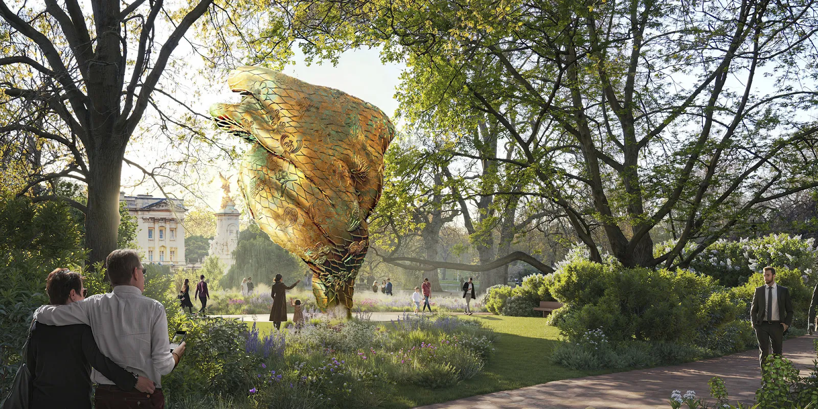 Foster + Partners to Design Queen Elizabeth II National Memorial in St James’s Park, London 6 Foster + Partners to Design Queen Elizabeth II National Memorial in St James’s Park, London