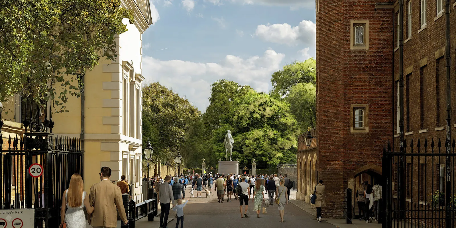 Foster + Partners to Design Queen Elizabeth II National Memorial in St James’s Park, London 9 Foster + Partners to Design Queen Elizabeth II National Memorial in St James’s Park, London