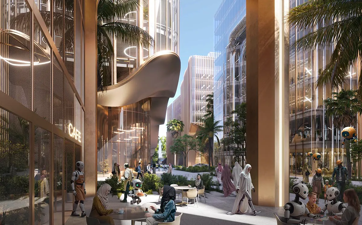 HWKN Reveals the UAE’s First AI-Planned Commercial District in Sharjah 4 HWKN Reveals the UAE’s First AI-Planned Commercial District in Sharjah
