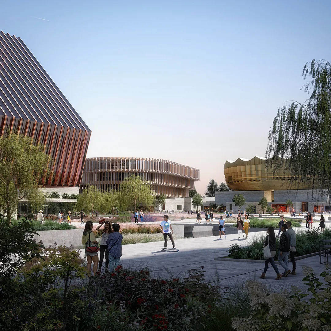 Hassell Studio Unveils Vision for a New Cultural Precinct in Jiangsu 2 Hassell Unveils Vision for a New Cultural Precinct in Jiangsu