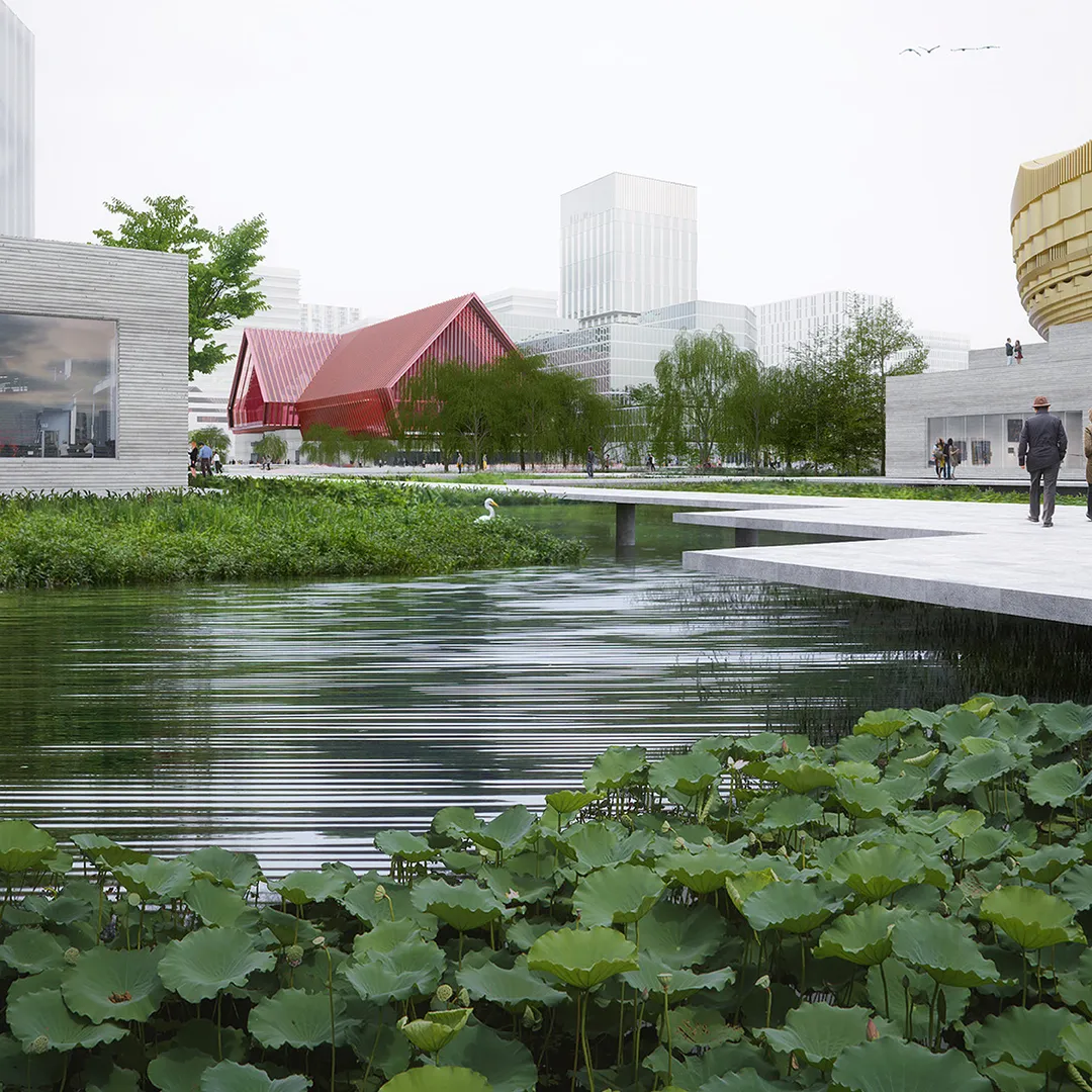Hassell Studio Unveils Vision for a New Cultural Precinct in Jiangsu 3 Hassell Unveils Vision for a New Cultural Precinct in Jiangsu