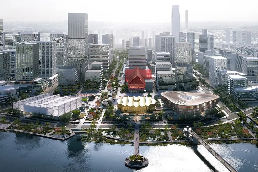 Hassell Studio Unveils Vision for a New Cultural Precinct in Jiangsu